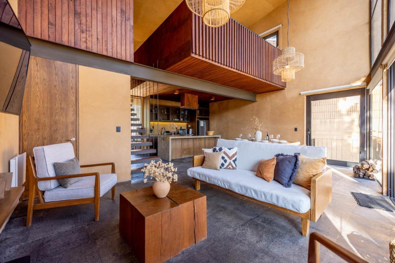 Cabana Lujo Con Alberca Climatizada Vistas Al Bosque De Масамитла Екстериор снимка