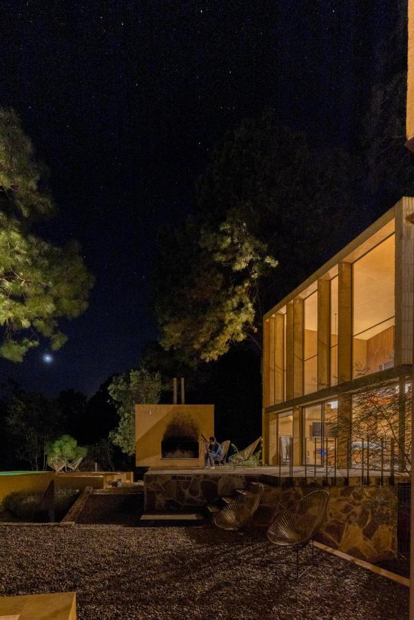 Cabana Lujo Con Alberca Climatizada Vistas Al Bosque De Масамитла Екстериор снимка